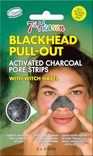7th Heaven CHARCOAL pore strips 3 u unisex 3u