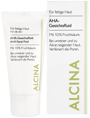 Alcina Fluido viso AHA crema notte al 10 50ml Donna