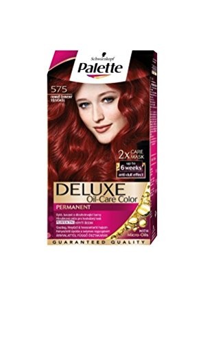 PALETTE Deluxe OilCare tintura permanente per capelli con microoli 575 Rosso intenso
