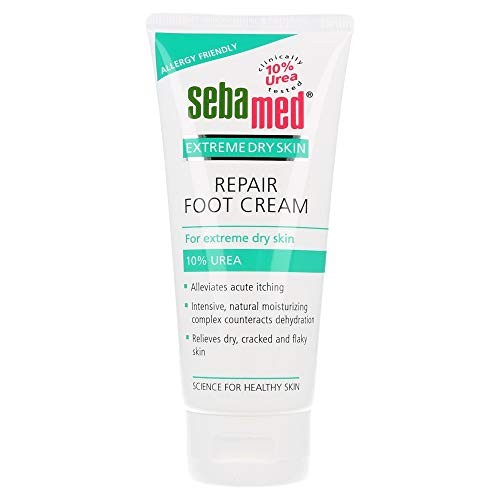 Sebamed Crema piedi riparatrice allurea 100ml Donna