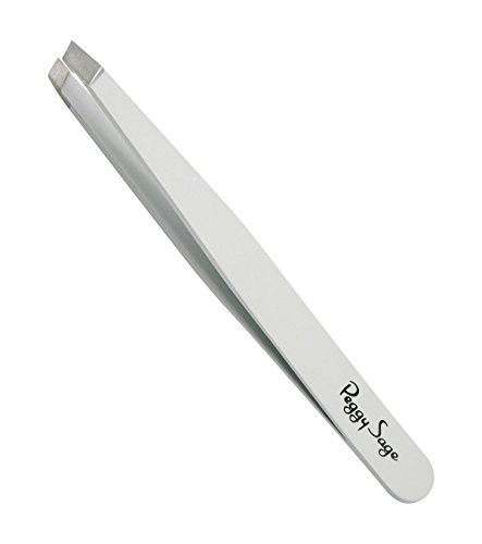 PEGGY SAGE Tweezers pinzetta depilatoria professionale bianca