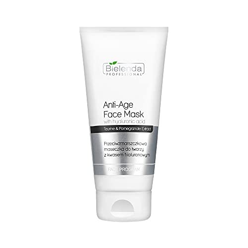 BIELENDA PROFESSIONAL Face Program Maschera viso antiet Maschera viso antirughe allacido ialuronico con acido ialuronico 175ml