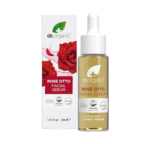 Dr Organic Rose Otto Facial Serum 30ml Unisex