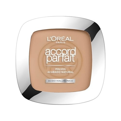 LOral Paris ACCORD PARFAIT polvo fundente hyaluronic acid 5D 9 gr Donna