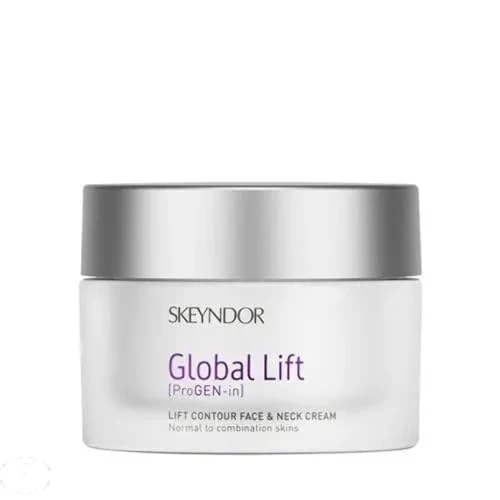 Skeyndor Global Lift Contour Face & Neck Cream donna 50ml Dry Skin