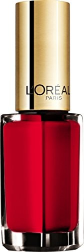 LOreal Paris Color Riche Le Vernis Nail Polish 408 Exquisite Scarlet 5ml donna
