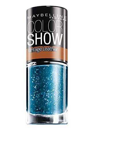 Maybelline Color Show Vintage Leather Nail Polish Nr 207 Turquoise Temptation 7ml donna