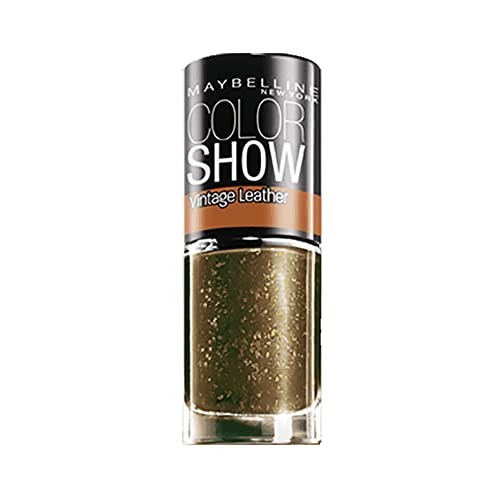 Maybelline Color Show Vintage Leather Nail Polish Nr 209 Gilded Emeralds 7ml donna