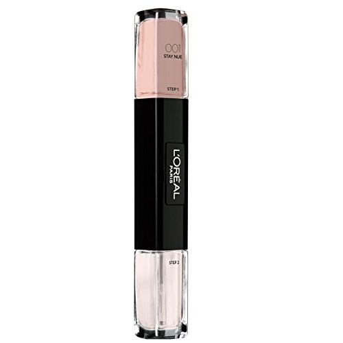 LOreal Paris Infallible GelEffect Nail Polish 2In1 001 Stay Nue 2 x 5ml donna