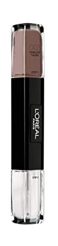 LOreal Paris Infallible GelEffect Nail Polish 2In1 003 Timeless Taupe 2 x 5ml donna