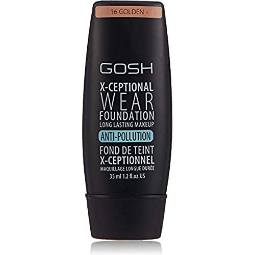Gosh X CEPTIONAL WEAR FOUNDATION long lasting makeup n16 golden 35ml donna 35ml