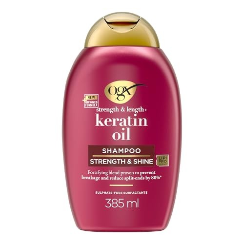 Ogx KERATIN OIL anti breakage hair shampoo 385ml unisex 385ml