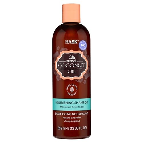 Hask MONOI COCONUT OIL nourishing shampoo 355ml unisex 355ml