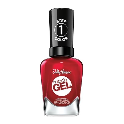 Sally Hansen MIRACLE GEL 680rhapsody red 147ml donna