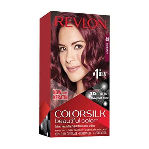 Revlon Mass Market COLORSILK tinte n48 borgoa 4 u donna 1u