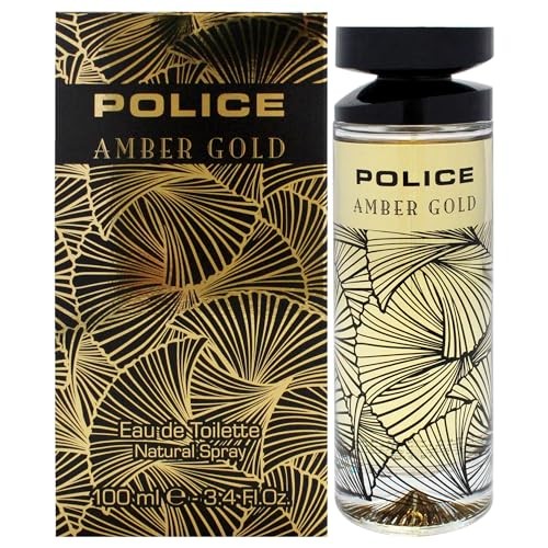 Police amber gold eau de toilette 100ml vaporizzatore donna uomo