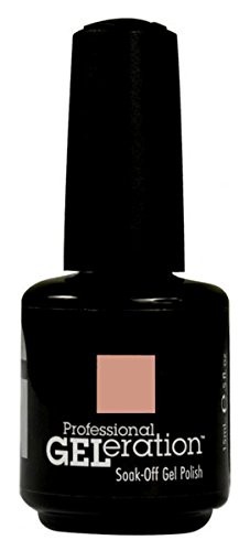 Jessica Geleration Colours SemiPermanent Nail Polish GEL436 Creamy Caramel 15ml donna