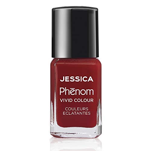 Jessica Phenom Vivid Colour Nail Polish PHEN021 Jessica Red 14ml donna
