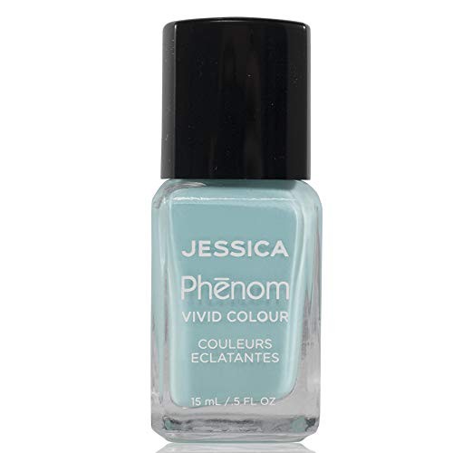 Jessica Phenom Vivid Colour Nail Polish PHEN041 Celestial Blue 14ml donna