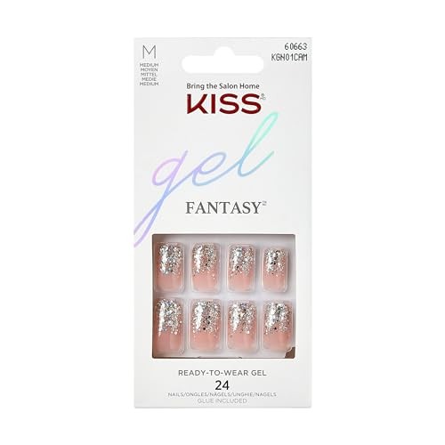 Kiss My Face 60663 Gel Fantasy Nails 24 pz Unghie in gel Donna