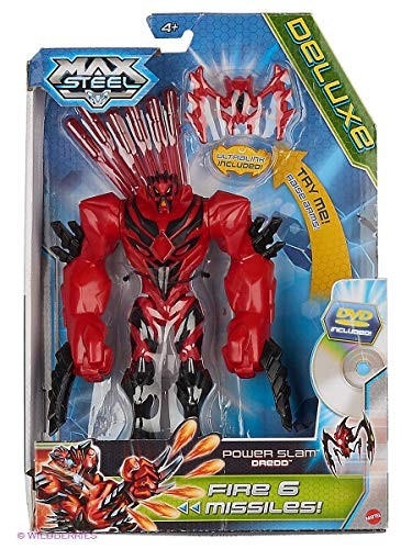 Max Steel Deluxe Miles Dredd Action Figures 4 years