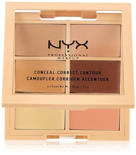 Nyx Professional Make Up CONCEAL CORRECT CONTOUR nlight 6x15 unisex 15gr