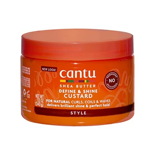 Cantu FOR NATURAL HAIR define shine custard 340 gr donna 340gr