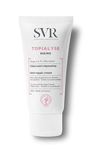 Svr Laboratoire Dermatologique TOPIALYSE mains seches 50 ml Donna