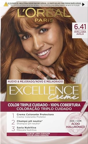 LOral Paris EXCELLENCE Creme tinte 641 avellana 192 ml Unisex