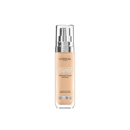 LOral Paris ACCORD PARFAIT foundation hyaluronic acid 3DW 30 ml Donna