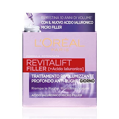 LOreal Paris Revitalift Filler AntiAgeing Cream For Face 50ml donna