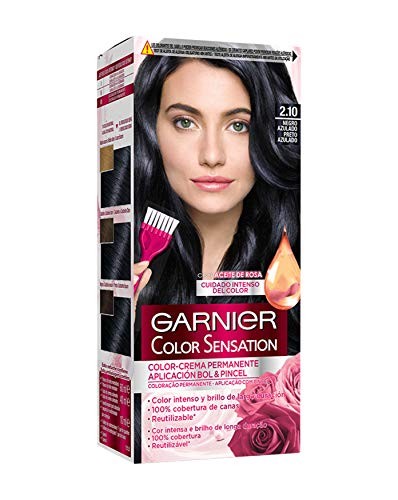 Garnier COLOR SENSATION 210 negro azulado 110 gr Unisex