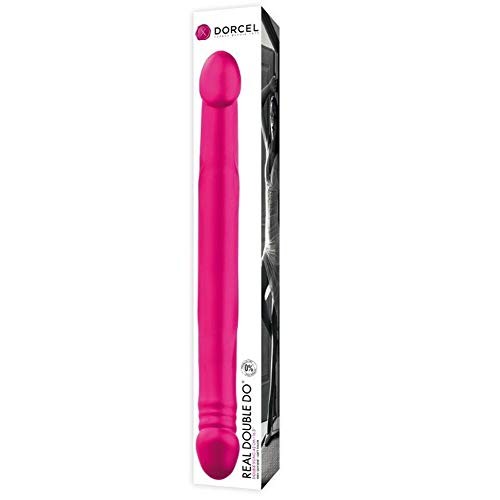 MARC DORCEL Real Double Magneta dildo bifacciale 47 cm Rosa