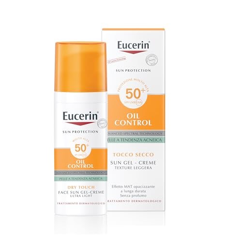 Eucerin Crema protettiva Lozione gel per il viso Oil Control SPF 50 50ml 50ml Donna