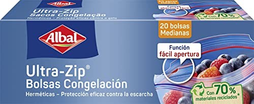 Albal Bolsas Congelacion Hermeticas Medianas 20 U unisex