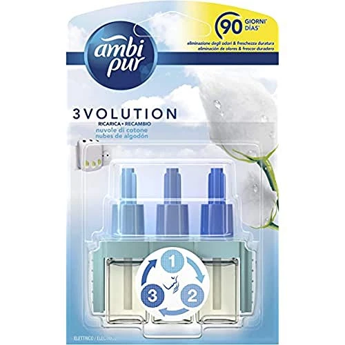 Ambi Pur 3VOLUTION ambientador recambio nubes de algodn 20ml unisex