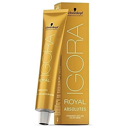 Schwarzkopf Professional Igora Royal Permanent Hair Dye 6580 Golden Red Chestnut 60ml donna