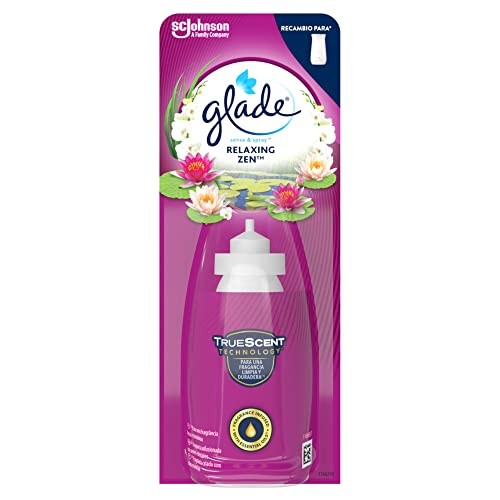 Glade Sense y Spray Ambientador Recambio Relax Zen Unisex