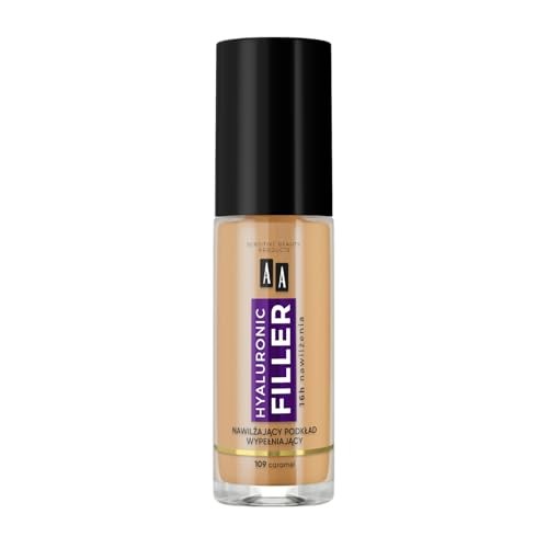 AA Make Up Filler Wrinkle Decrease Foundation Pro Age System fondotinta riempitivo antirughe 109 Caramello 30ml