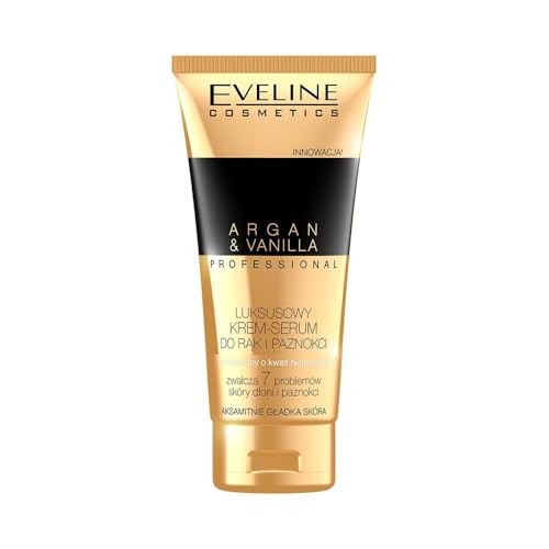 EVELINE ArganVanilla lussuosa cremasiero per mani e unghie 100ml