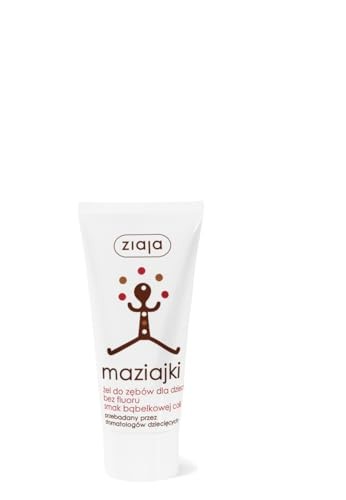 ZIAJA Maziajki gel dentifricio per bambini al gusto Bubble Cola 50ml