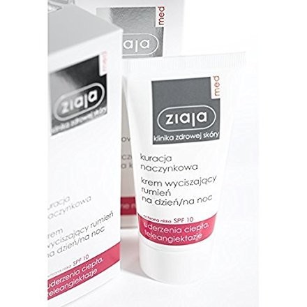 Ziaja Med Capillary Treatment Day And Night Cream SPF 10 Crema giorno e notte per le vene varicose 50ml Donna