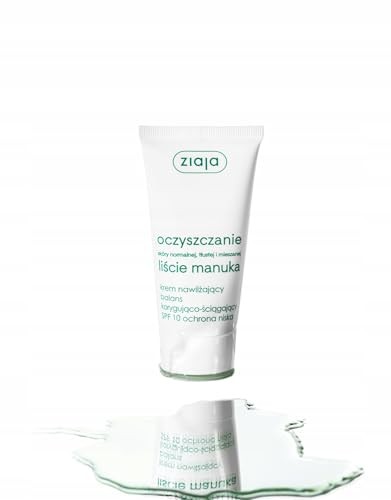 Ziaja Manuka Tree Day Cream SPF10 Crema per la pelle quotidiana 50ml Donna