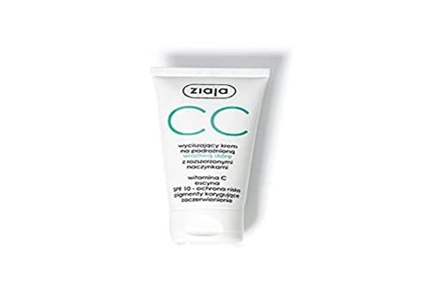 Ziaja CC Crema Fuligginosa SPF 10 Crema CC lenitiva con vitamina C 50ml Donna