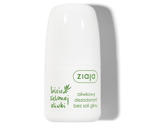 ZIAJA Green Olive Leaves Deodorante allolivo senza sale e alluminio per tutti i tipi di pelle 60ml