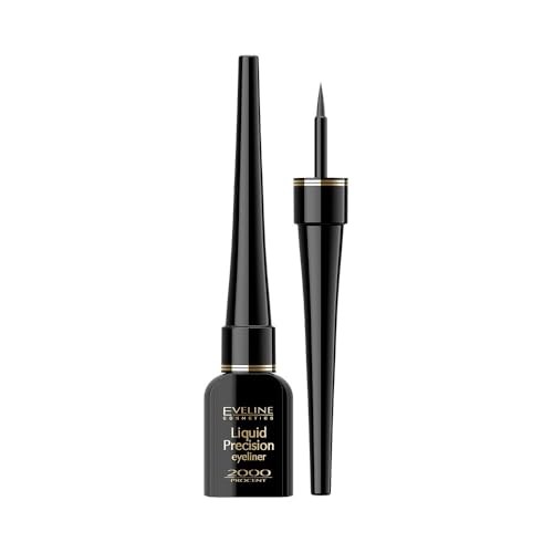 Eveline Cosmetics Liquid Precision 2000 Eyeliner Eyeliner waterproof 4 ml unisex 0ml Black
