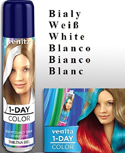 VENITA 1Day Color spray colorante per capelli Bianco 50ml