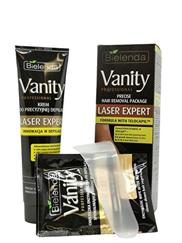 BIELENDA Vanity Professional Laser Expert set per la depilazione precisa della zona bikini 100ml