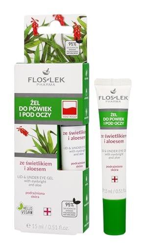 FLOSLEK Pharma Lid Under Eye Gel gel palpebre e sotto gli occhi con eufrasia e aloe 15ml