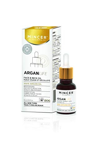 MINCER PHARMA Argan Life olio viso e collo Nr806 15ml